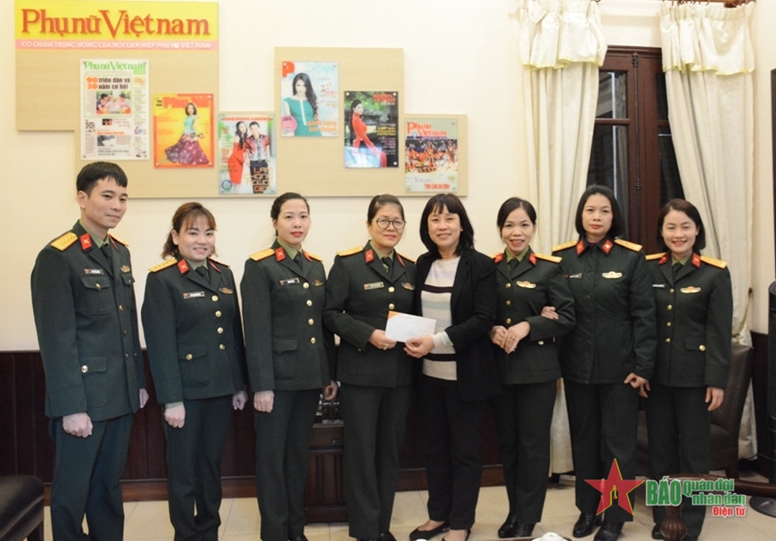 Hội Phụ nữ Cục Bảo vệ An ninh quân đội ủng hộ Chương trình Mottainai 2022