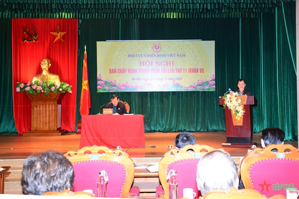 Hội nghị Ban chấp hành Trung ương Hội Cựu chiến binh Việt Nam lần thứ 11 khóa VI