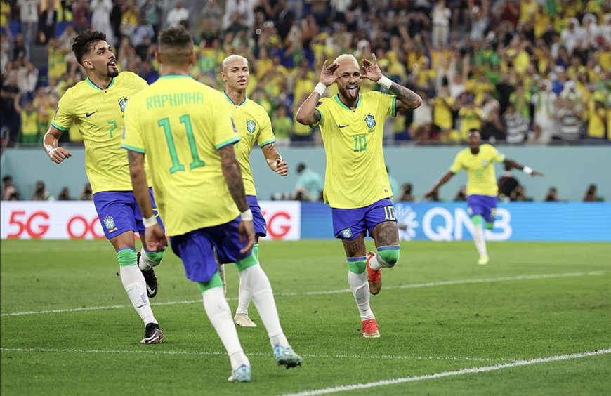 Kết quả Brazil 4-1 Hàn Quốc: Đẳng cấp lên tiếng