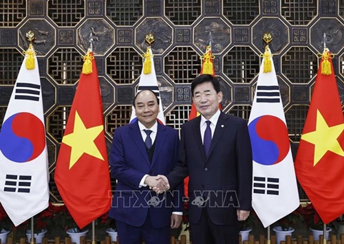 Hoạt động của Chủ tịch nước Nguyễn Xuân Phúc tại Hàn Quốc