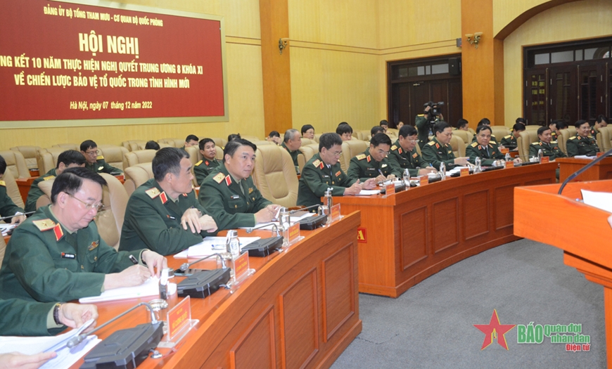 Đảng ủy Bộ Tổng Tham mưu - Cơ quan Bộ Quốc phòng tổng kết 10 năm thực hiện Nghị quyết Trung ương 8, khóa XI