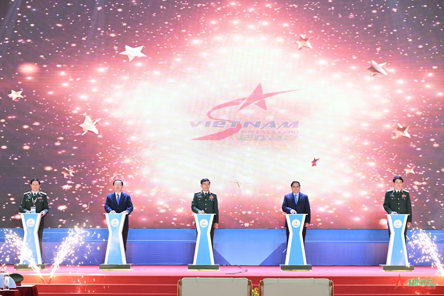 Khai mạc Triển lãm Quốc phòng quốc tế Việt Nam 2022 TRỰC TIẾP: Khai mạc Triển lãm Quốc phòng quốc tế Việt Nam 2022