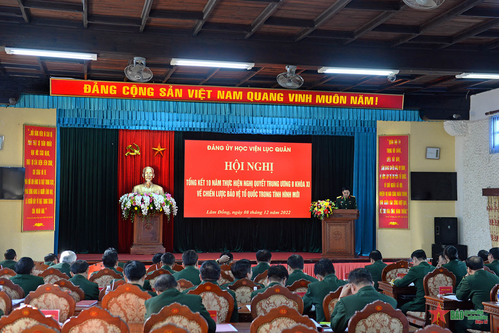 Đảng ủy Học viện Lục quân lãnh đạo hoàn thành tốt nội dung, chỉ tiêu Nghị quyết Trung ương 8 khóa XI