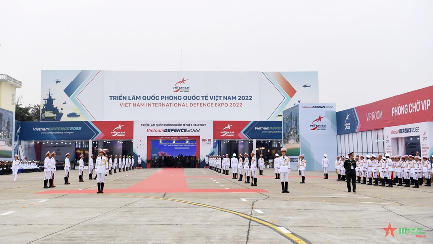 Khai mạc Triển lãm Quốc phòng quốc tế Việt Nam 2022 TRỰC TIẾP: Khai mạc Triển lãm Quốc phòng quốc tế Việt Nam 2022