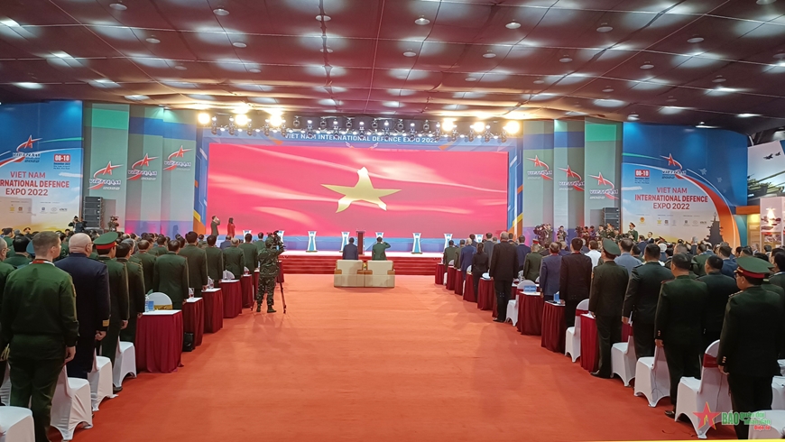Khai mạc Triển lãm Quốc phòng quốc tế Việt Nam 2022 TRỰC TIẾP: Khai mạc Triển lãm Quốc phòng quốc tế Việt Nam 2022