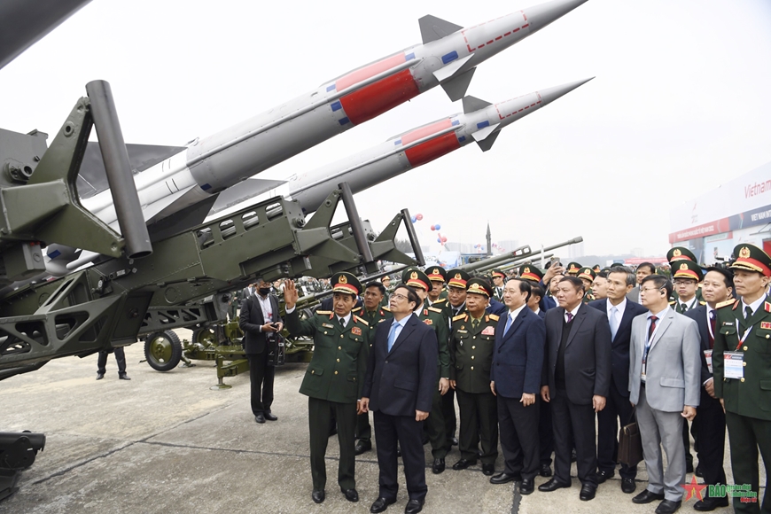 Khai mạc Triển lãm Quốc phòng quốc tế Việt Nam 2022 TRỰC TIẾP: Khai mạc Triển lãm Quốc phòng quốc tế Việt Nam 2022