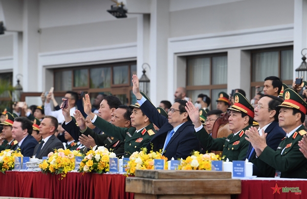 TRỰC TIẾP Khai mạc Triển lãm Quốc phòng quốc tế Việt Nam 2022