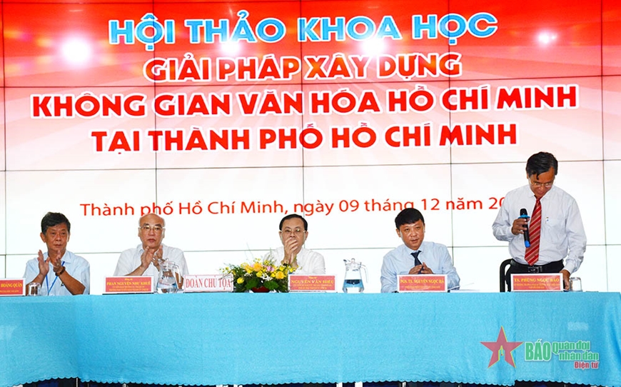 Hội thảo khoa học vê xây dựng Không gian văn hóa Hồ Chí Minh tại TP Hồ Chí Minh