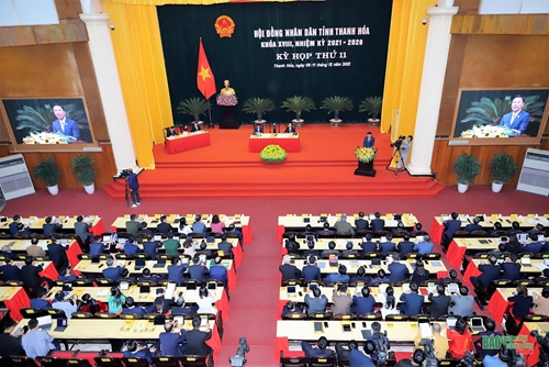 Thanh Hóa khai mạc kỳ họp thứ 11, HĐND tỉnh khóa XVIII nhiệm kỳ 2021-2026