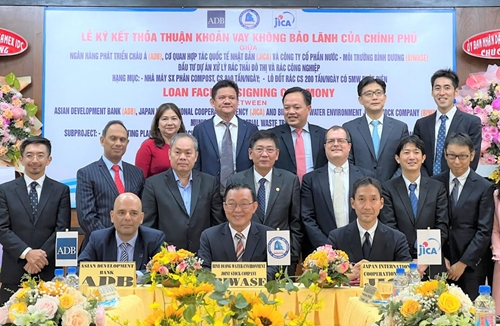 JICA và BIWASE ký hợp đồng tín dụng “dự án phát điện sử dụng nguồn nhiệt từ xử lý rác thải” tại Việt Nam

