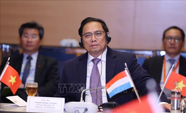 Thủ tướng Phạm Minh Chính tiếp lãnh đạo các tập đoàn kinh tế Luxembourg