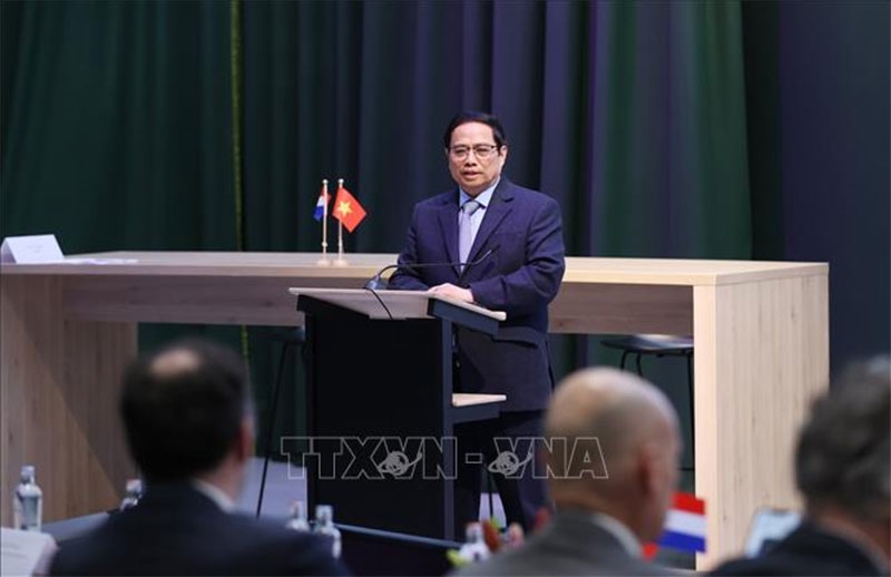 Thủ tướng Chính phủ Phạm Minh Chính đề nghị Hà Lan hỗ trợ Việt Nam xây dựng Khu công nghệ cao tại Hà Nội