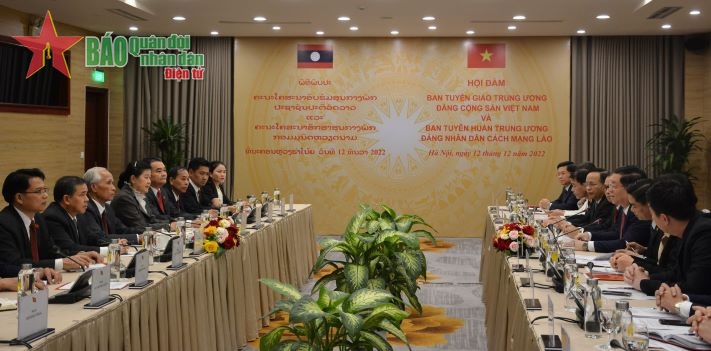 Việt Nam và Lào tăng cường trao đổi, chia sẻ kinh nghiệm về công tác tuyên giáo