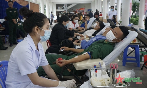 Tuổi trẻ thành phố Đà Nẵng hiến 1.500 đơn vị máu