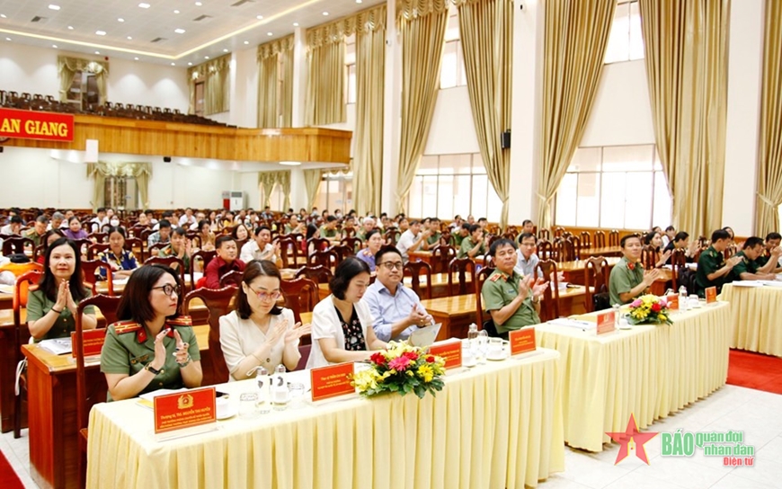 An Giang: Hội nghị tập huấn công tác bảo đảm, đấu tranh về nhân quyền năm 2022