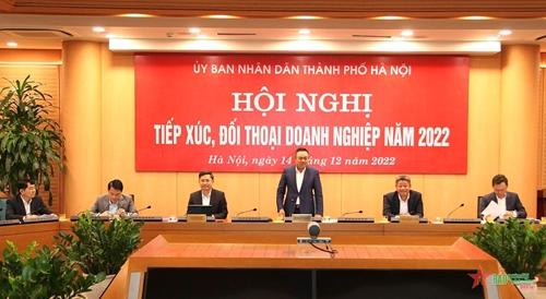Chủ tịch UBND TP Hà Nội khẳng định sẽ cố gắng hết sức hỗ trợ doanh nghiệp