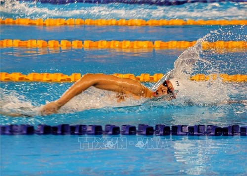 Đội tuyển bơi Quân đội đoạt 15 huy chương vàng, xếp thứ nhất chung cuộc