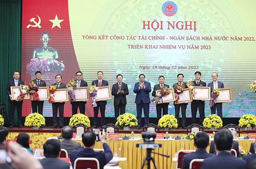 Thủ tướng Chính phủ Phạm Minh Chính dự Hội nghị tổng kết công tác tài chính – ngân sách Nhà nước năm 2022