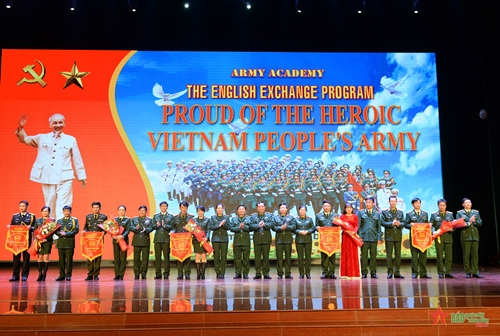 Học viện Lục quân tổ chức giao lưu tiếng Anh “Tự hào Quân đội nhân dân Việt Nam anh hùng”