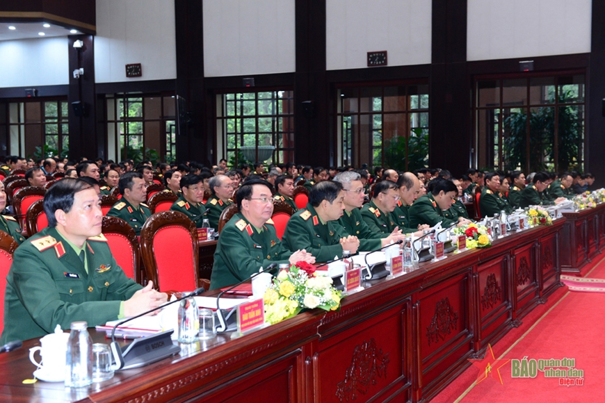 Hội nghị tổng kết công tác tham mưu toàn quân năm 2022