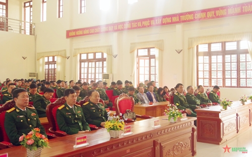 Trường Quân sự Quân đoàn 2 kỷ niệm 78 năm Ngày thành lập QĐND Việt Nam