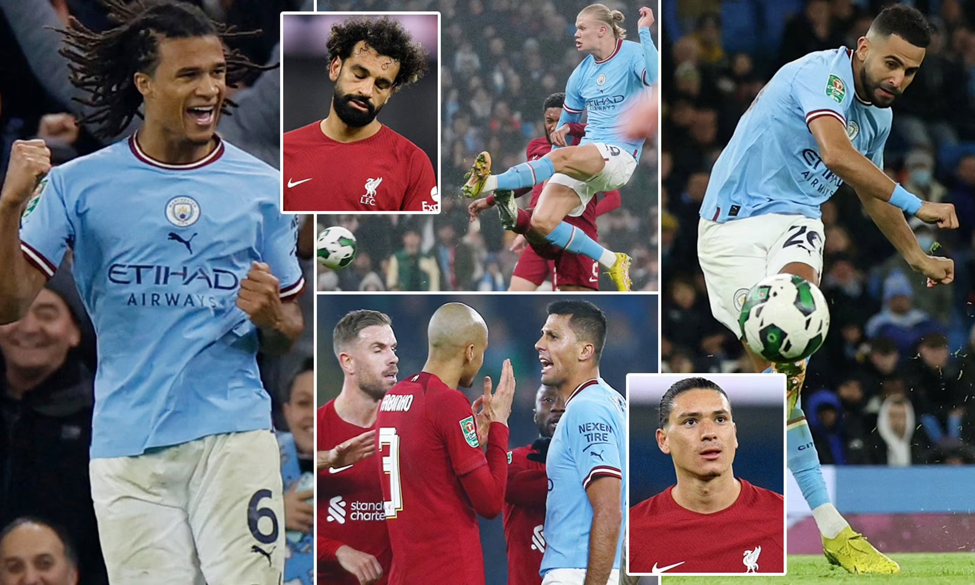 Thắng Liverpool, Man City vào tứ kết Cúp Liên đoàn Anh