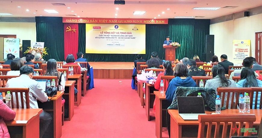 Trao giải Cuộc thi viết “Ngành Đồ uống Việt Nam với sự phát triển kinh tế-xã hội của đất nước”