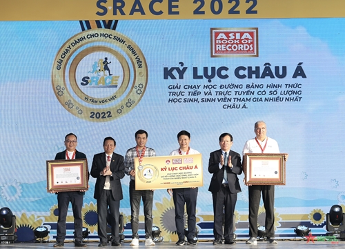 Giải chạy dành cho học sinh - sinh viên S-Race giành kỷ lục Châu Á