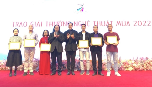 Hội Nghệ sĩ múa Việt Nam trao giải thưởng năm 2022

