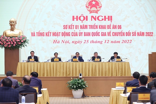 Thủ tướng Phạm Minh Chính: “Xây dựng cơ sở dữ liệu quốc gia, chứ không phải dữ liệu của bộ, ngành nào