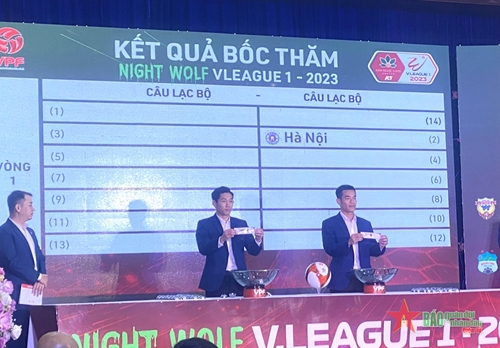 Viettel FC gặp Hà Nội FC tại vòng 1 Night Wolf V-League 2023
