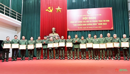 Hội Cựu chiến binh thành phố Hà Nội tổng kết công tác hội năm 2022