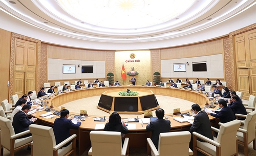 Thủ tướng Chính phủ Phạm Minh Chính chủ trì phiên họp chuyên đề xây dựng pháp luật
