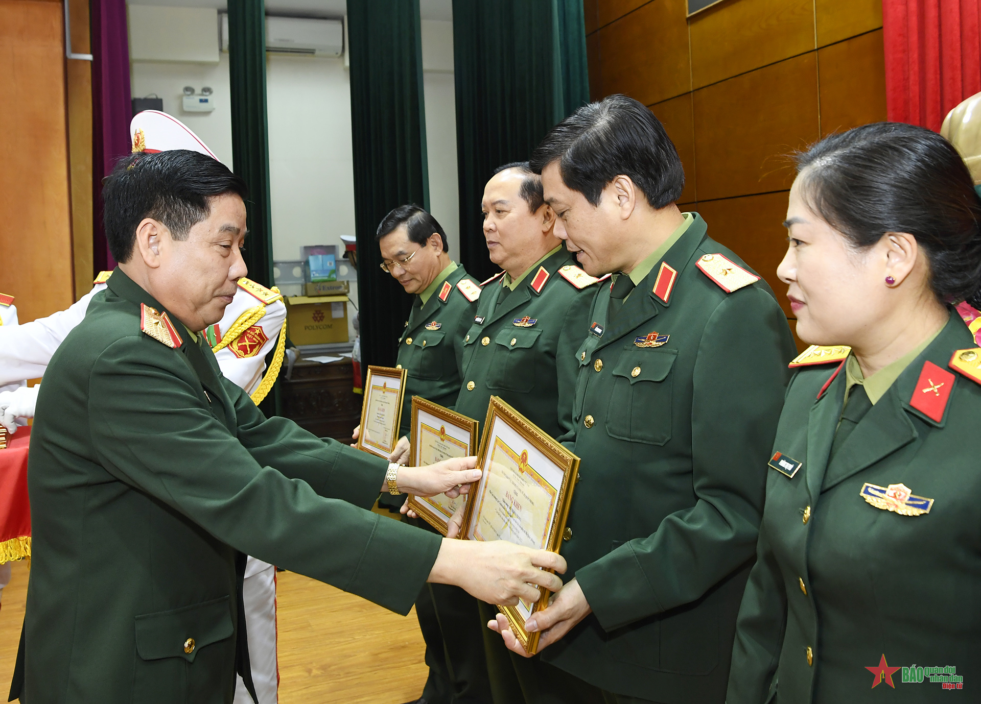 Tổng kết công tác Vì sự tiến bộ của phụ nữ và bình đẳng giới trong Quân đội năm 2022