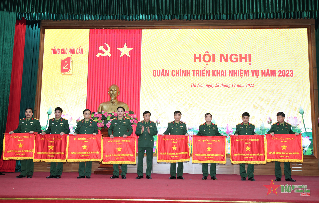 Tổng cục Hậu cần tổ chức hội nghị triển khai nhiệm vụ năm 2023