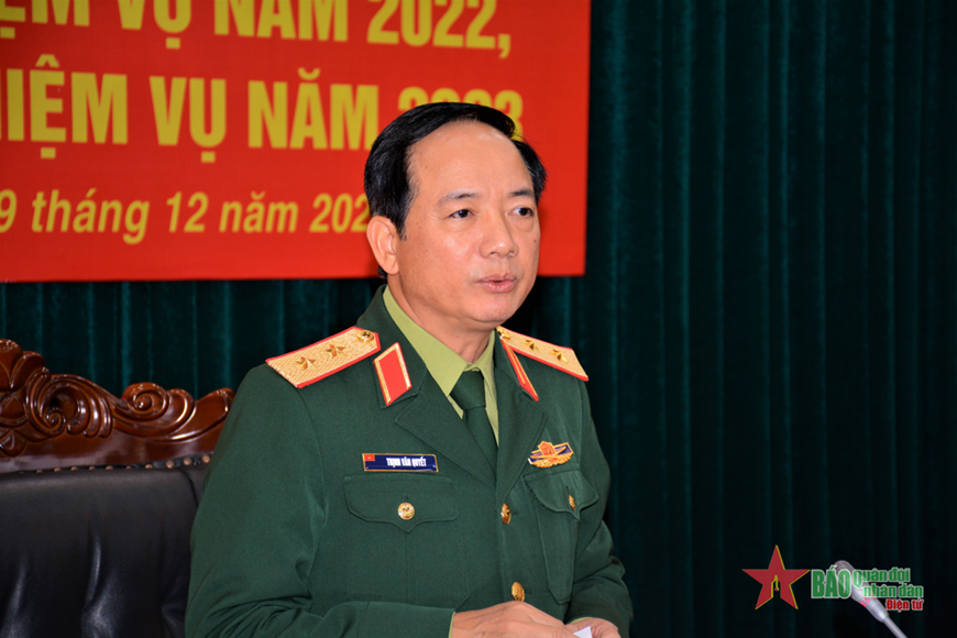 Trung tướng Trịnh Văn Quyết chủ trì Hội nghị tổng kết nhiệm vụ năm 2022 của Ban chỉ đạo 35 Quân ủy Trung ương