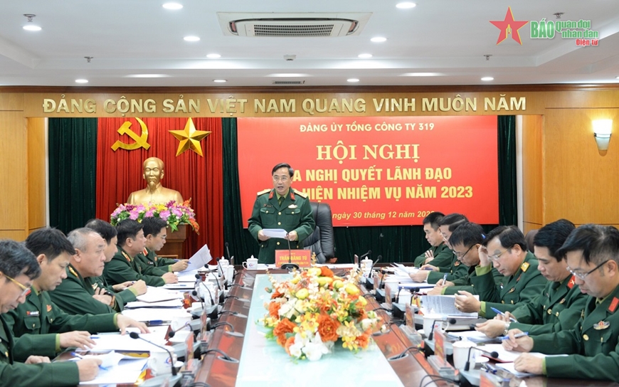 Tổng công ty 319 ra Nghị quyết lãnh đạo thực hiện nhiệm vụ năm 2023