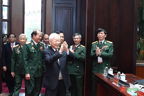 Tổng Bí thư Nguyễn Phú Trọng dự Đại hội đại biểu toàn quốc lần thứ VII, Hội Cựu chiến binh Việt Nam