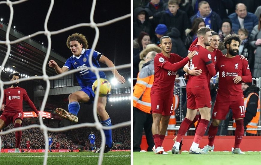 Vòng 18 Ngoại hạng Anh: Leicester City tự dâng chiến thắng cho Liverpool