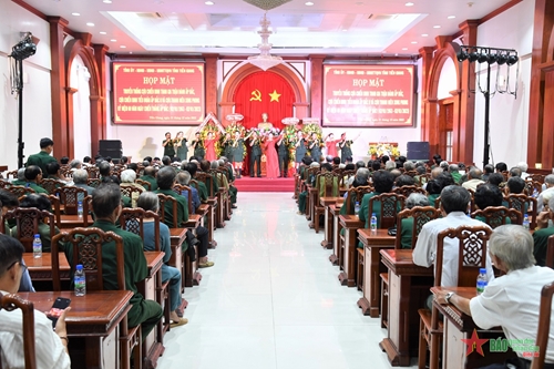 Tiền Giang: Cựu chiến binh tham gia trận đánh Ấp Bắc họp mặt truyền thống 