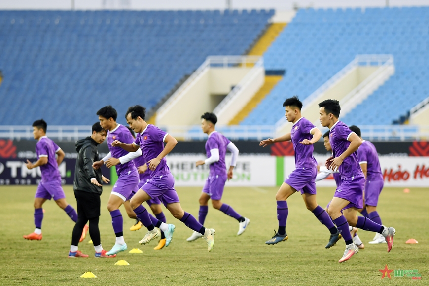 Đội tuyển Việt Nam chuẩn bị chu đáo cho trận gặp Myanmar