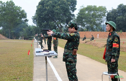 Bộ tư lệnh Thủ đô Hà Nội tập huấn công tác quân sự, quốc phòng năm 2023