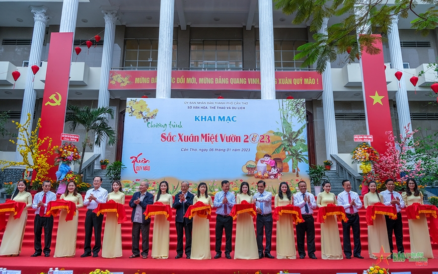 Cần Thơ Khai mạc Chương trình “Sắc Xuân miệt vườn” năm 2023