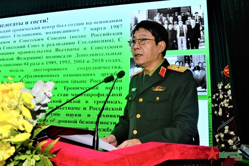 Trung tâm Nhiệt đới Việt - Nga tổ chức hội thảo khoa học hướng độ bền nhiệt đới: Nâng cao độ bền, độ tin cậy cho vũ khí, trang bị kỹ thuật