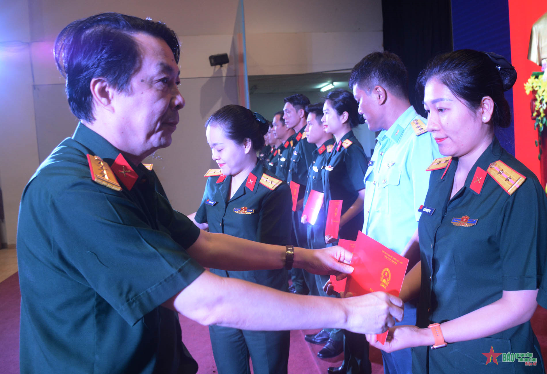 Trường Đại học Văn hóa nghệ thuật Quân đội: 100% học viên tốt nghiệp trung cấp văn thư-lưu trữ đạt khá, giỏi