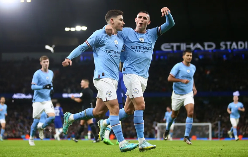 Vòng 3 FA Cup: Man City vùi dập Chelsea