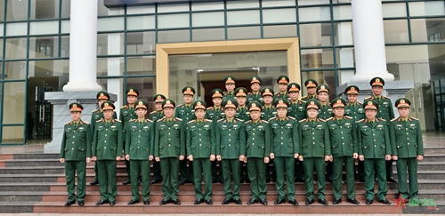 Đại tướng Phan Văn Giang thăm, chúc Tết tại Học viện Chính trị