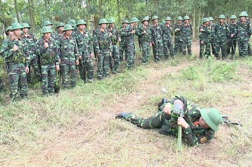 Trung đoàn 831 (Bộ CHQS tỉnh Bắc Giang): Nâng cao chất lượng huấn luyện dự bị động viên

