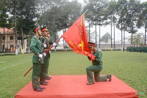 Lễ tiễn quân nhân hoàn thành nghĩa vụ quân sự tại ngũ trở về địa phương