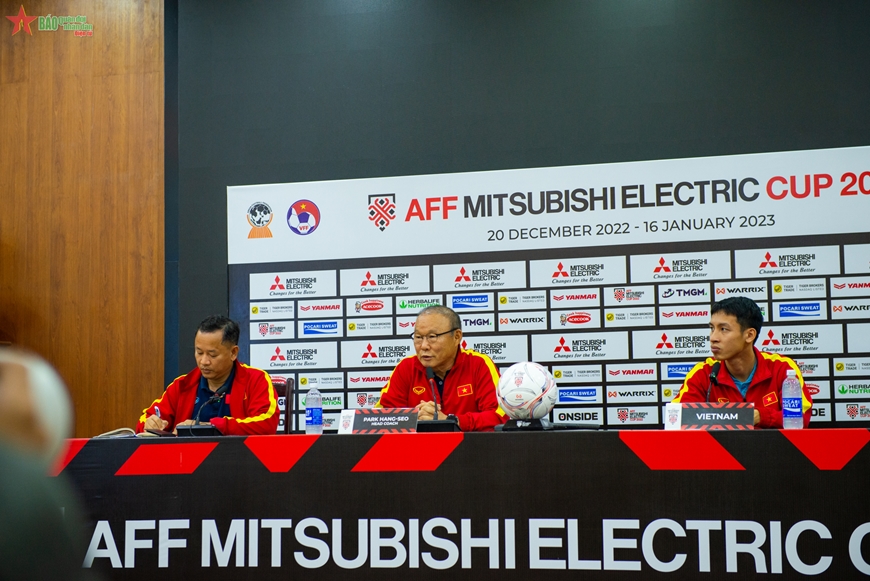 HLV Park Hang-seo: Tuyển Việt Nam có 2 mục tiêu tại chung kết AFF Cup 2022